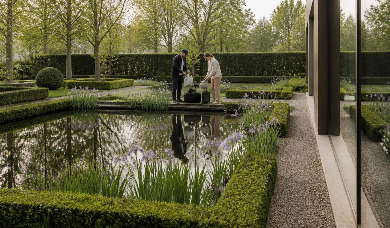 A Practical Guide to Crafting Year-Round Serenity with a British Pond Garden