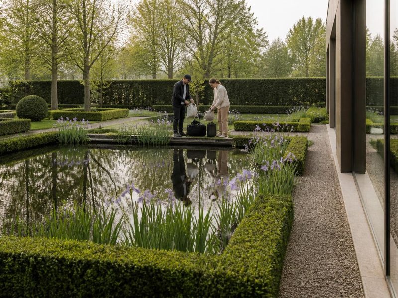 A Practical Guide to Crafting Year-Round Serenity with a British Pond Garden