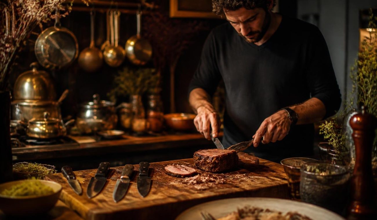 The End of Dull Blades: A Journey Through the Shadows of Steak Knife Sets